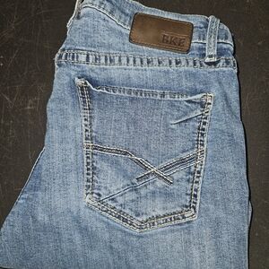 BKE Blue Fulton Bootcut Jeans